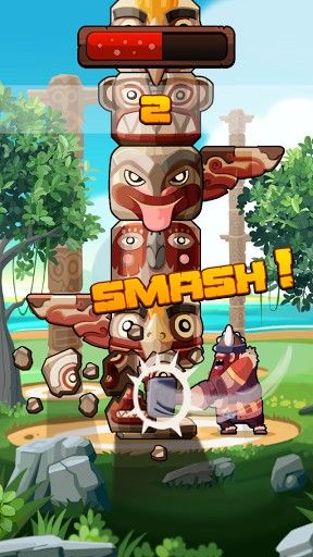 Totem smash - Android game screenshots.