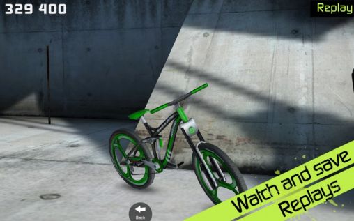 Touchgrind BMX - Android game screenshots.