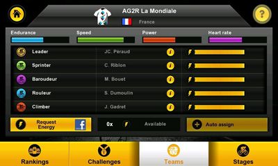 Gameplay of the Tour de France 2013 - The Game for Android phone or tablet.