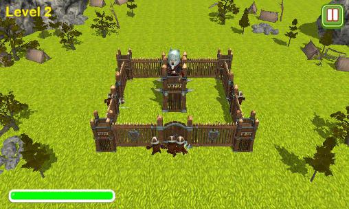 Tower defence: Castle sieges 3D - Android game screenshots.