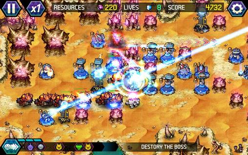 Tower defense: Infinite war - Android game screenshots.