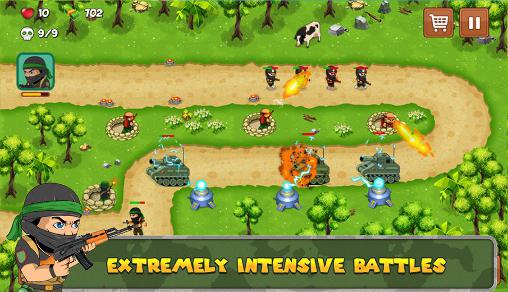 Tower defense: ISIS war - Android game screenshots.