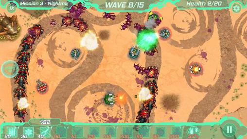 Tower defense zone - Android game screenshots.
