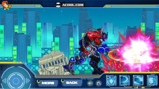 Toy robot war: Robot sickle - Android game screenshots.