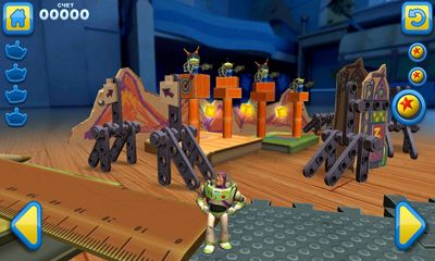 Gameplay of the Toy Story: Smash It! for Android phone or tablet.