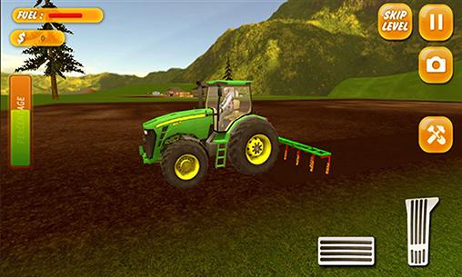 Tractor farming simulator 2017 - Android game screenshots.