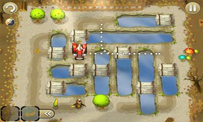 Gameplay of the Tractor Trails for Android phone or tablet.