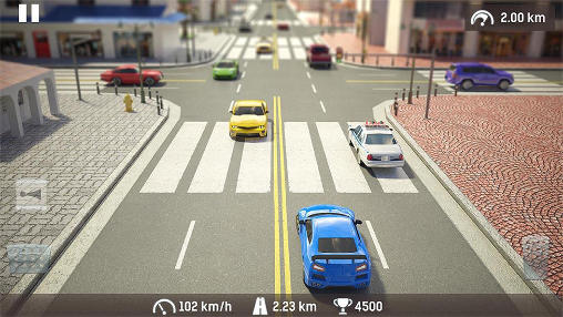 Traffic: Need for risk and crash. Illegal road racing - Android game screenshots.