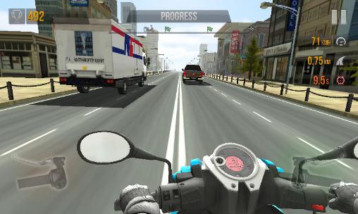 Gameplay of the Traffic rider for Android phone or tablet.