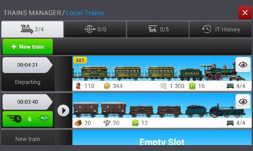 Train station: The game on rails - Android game screenshots.