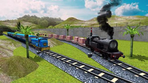 Train: Transport simulator - Android game screenshots.