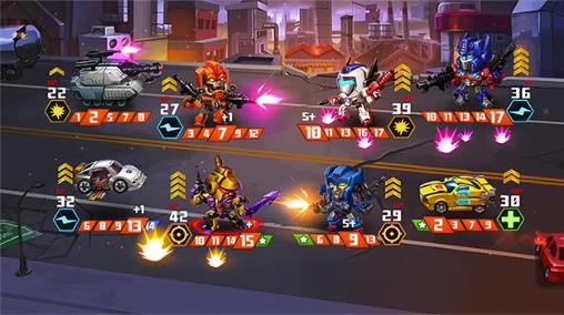 Transformers: Battle tactics - Android game screenshots.