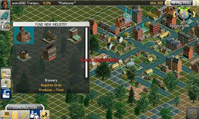 Transport Tycoon - Android game screenshots.