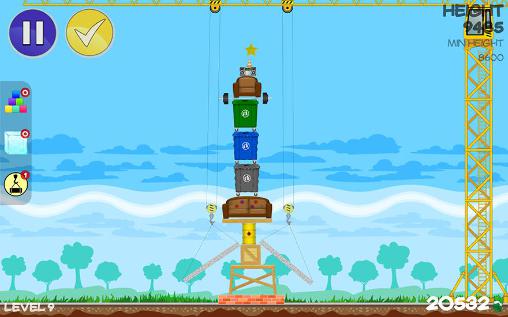 Trash tower - Android game screenshots.