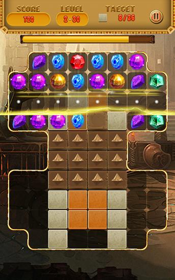 Treasures of Cleopatra - Android game screenshots.