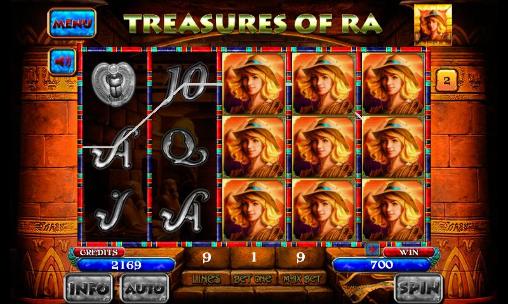 Treasures of Ra: Slot - Android game screenshots.