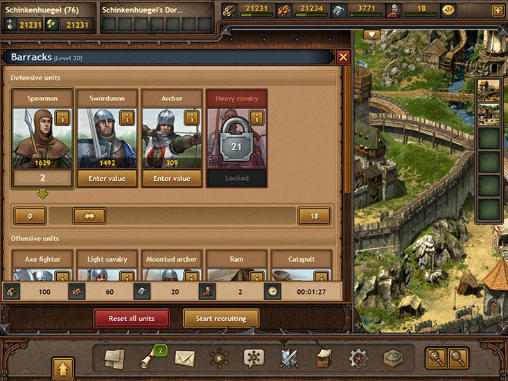 Tribal wars 2 - Android game screenshots.