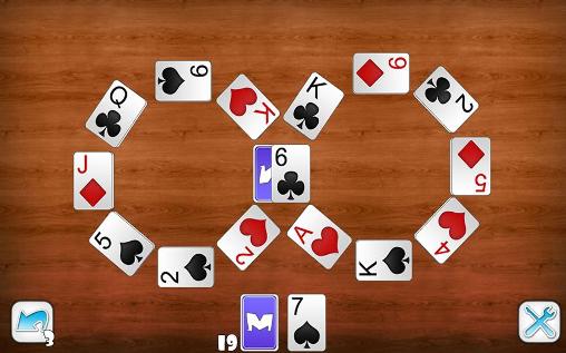 Tripeaks solitaire - Android game screenshots.