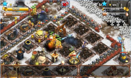 Troll wars - Android game screenshots.