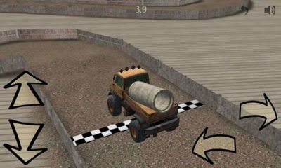 Gameplay of the Truck Challenge 3D for Android phone or tablet.
