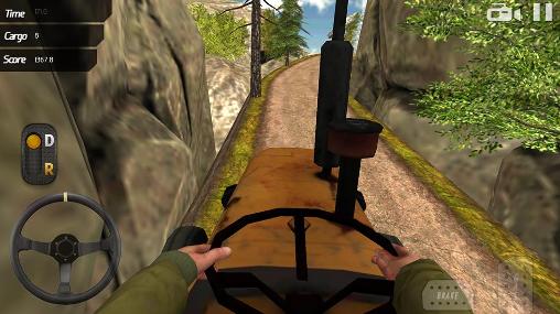Truck driver 3D: Offroad - Android game screenshots.