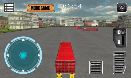 Truck driver 3D: Simulator - Android game screenshots.
