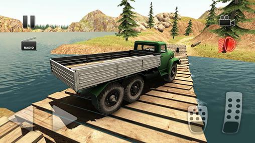 Truck driver: Crazy road 2 - Android game screenshots.