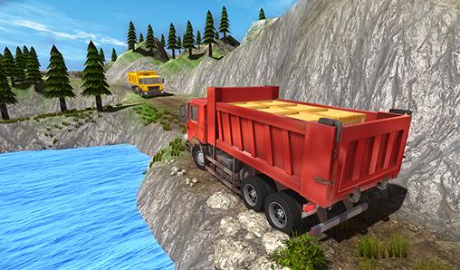 Truck driver extreme 3D - Android game screenshots.