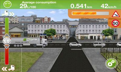 Truck Fuel Eco Driving - Android game screenshots.