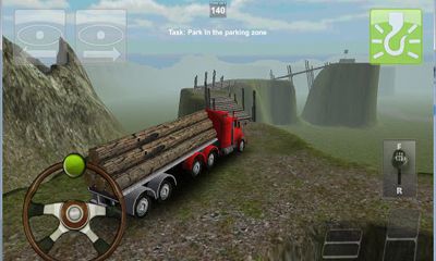 Truck Parking 3D Pro Deluxe - Android game screenshots.