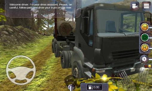 Truck simulator: Offroad - Android game screenshots.