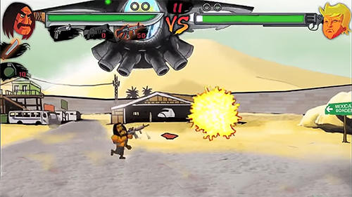 Trump vs Machote - Android game screenshots.