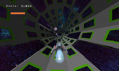 Gameplay of the Tube Racer 3D for Android phone or tablet.
