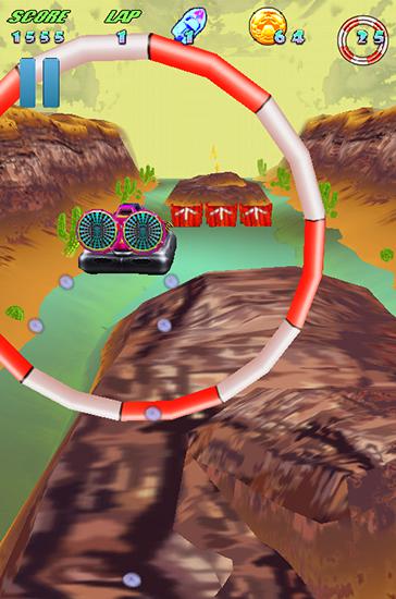 Turbo boat dash - Android game screenshots.