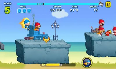 Gameplay of the Turbo Kids for Android phone or tablet.