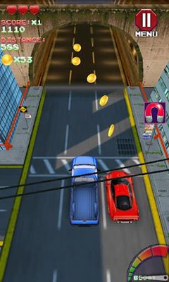 Gameplay of the Turbo Racing 3D for Android phone or tablet.