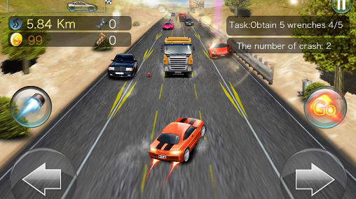Turbo rush racing - Android game screenshots.