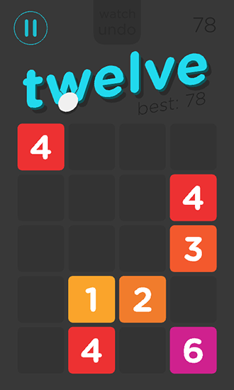 Twelve: Hardest puzzle - Android game screenshots.