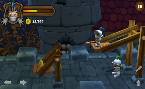 U-Knight adventures - Android game screenshots.