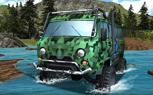 UAZ 4x4 offroad rally - Android game screenshots.