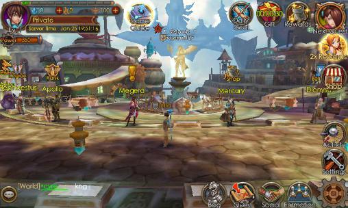Ultima phantasia - Android game screenshots.