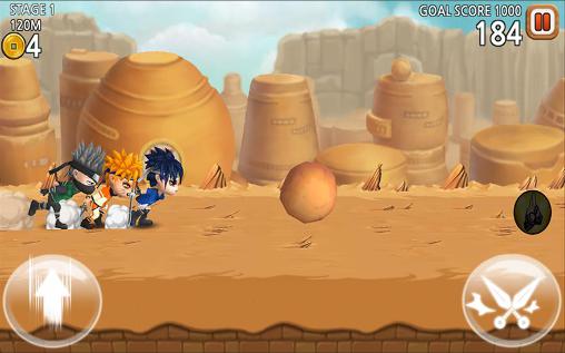 Ultimate battle: Ninja dash - Android game screenshots.