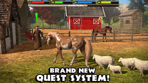 Ultimate horse simulator - Android game screenshots.