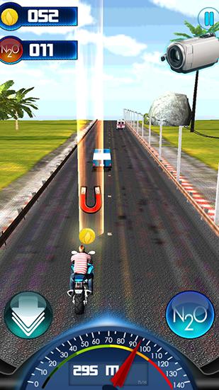 Ultimate racing moto GP - Android game screenshots.