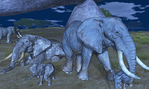 Gameplay of the Ultimate savanna simulator for Android phone or tablet.