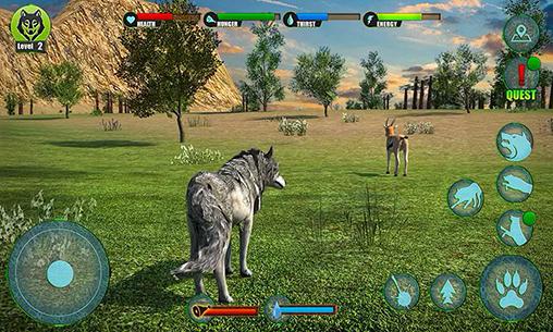 Ultimate wolf adventure 3D - Android game screenshots.