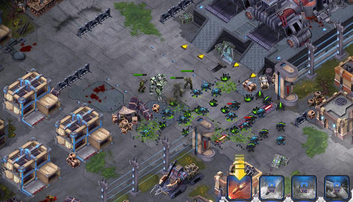 Under fire: Invasion - Android game screenshots.
