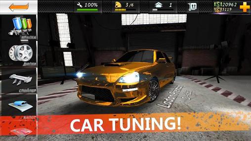 Underground racing HD - Android game screenshots.