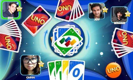 Gameplay of the UNO & friends for Android phone or tablet.