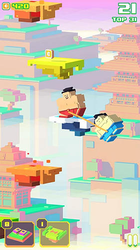Gameplay of the Up and rise for Android phone or tablet.